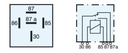 RELÉ INVERSOR 12V 30A