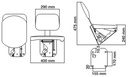 ASIENTO ACOMPAÑANTE - COPILOTO Adaptable a JOHN DEERE  Series 6000/7000