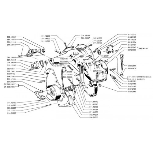 BRIDA EJE MANDO CUCHILLA BCS 53121112