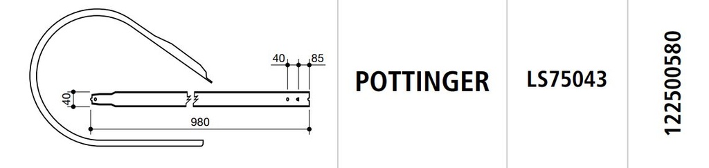 COSTILLA AUTOCARGADOR POTTINGER LS75043