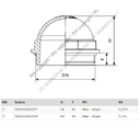 CRISTAL VISOR 3" REDONDO