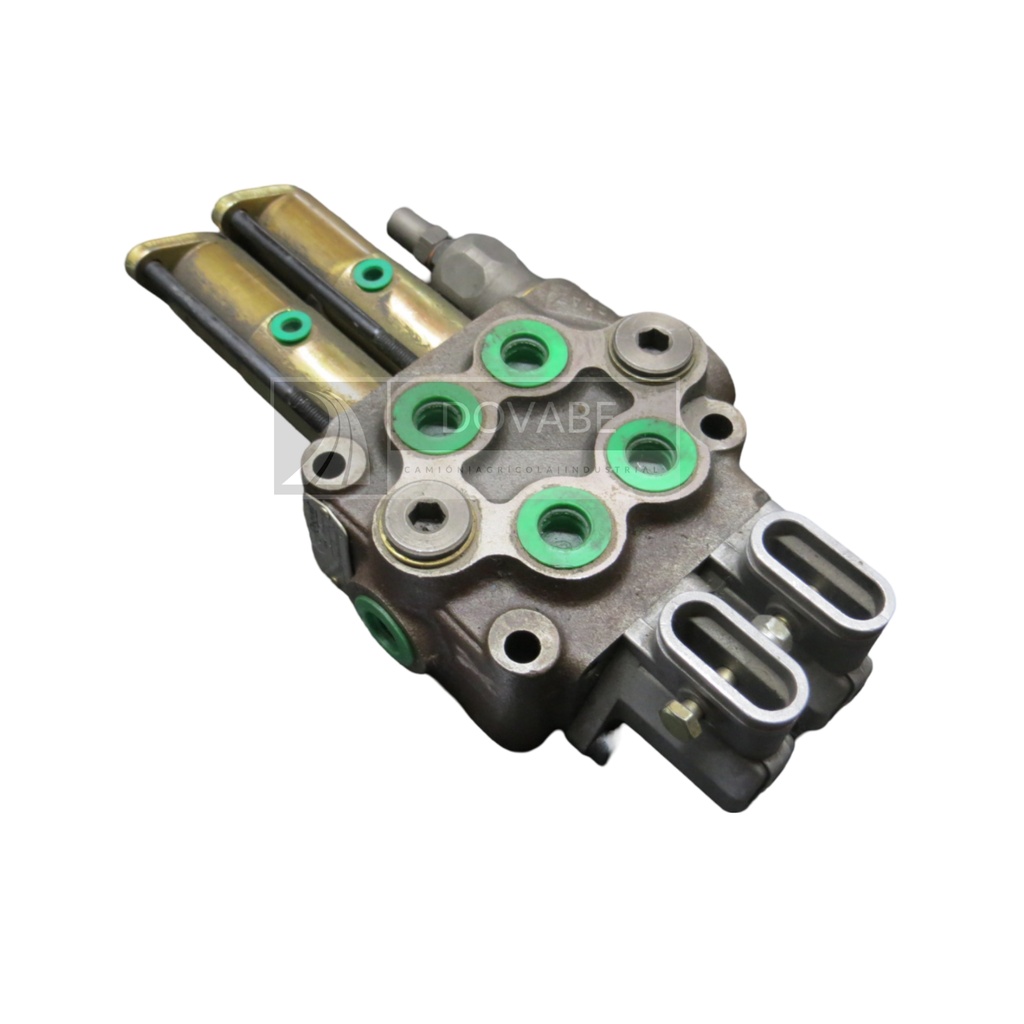 Distribuidor Monobloque 2 Palancas 1/2 G Paso libre Roquet 1102N22PA12DD