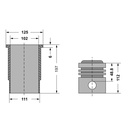 EQUIPO MOTOR (KIT DE CILINDRO) NURAL B.35 Ø 102 mm (OZ10201-camisa 14-452740-00) ADAPTABLE A JOHN DEERE RE53321