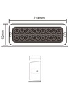 FARO TRABAJO LED 12/24V 3960 Lm HOMOLOGACION ECE R10