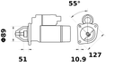 MOTOR DE ARRANQUE MAHLE MS416