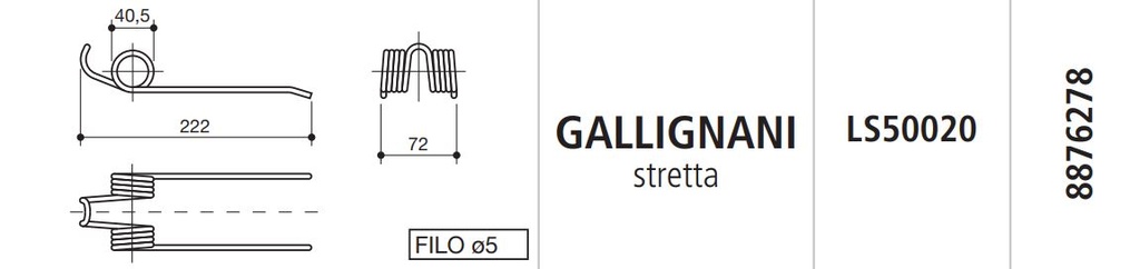 MUELLE EMPACADORA GALLIGNANI - 60010 LS50020