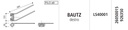 MUELLE RASTRILLO BAUTZ DERECHO LS40001