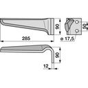 PLACA DIENTE SEMIFINO (CONTRACUCHILLA) BCS 58002477