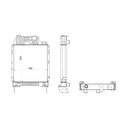 RADIADOR ADAPTABLE A MASSEY FERGUSON  REF. 111.058.016A