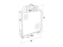 RADIADOR DE AGUA Adaptable a TRACTORES FORD 81817280