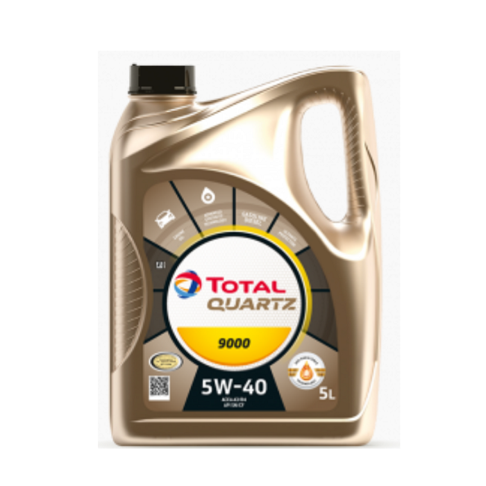 [TOT204786] ACEITE DE MOTOR TOTAL QUARTZ 9000 5W40 5L