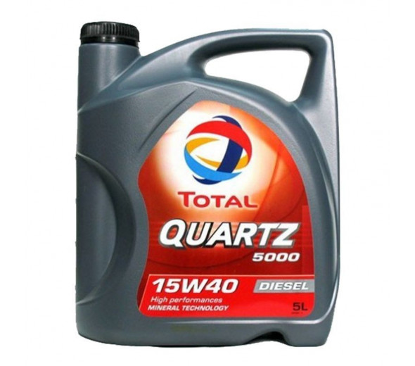 [TOT204853] ACEITE DE MOTOR TOTAL QUARTZ DIESEL 5000 15W40 5L