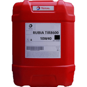 [TOT200993] ACEITE DE MOTOR TOTAL RUBIA TIR 8600 10W40 20L