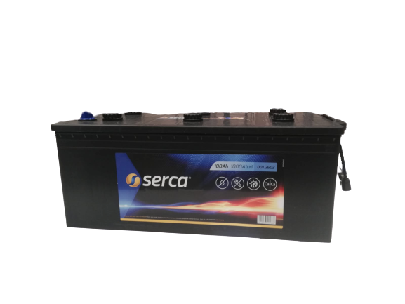 [BSE001.2603] BATERÍA SERCA 180Ah 1000EN 513X223X223 + IZQUIERDA
