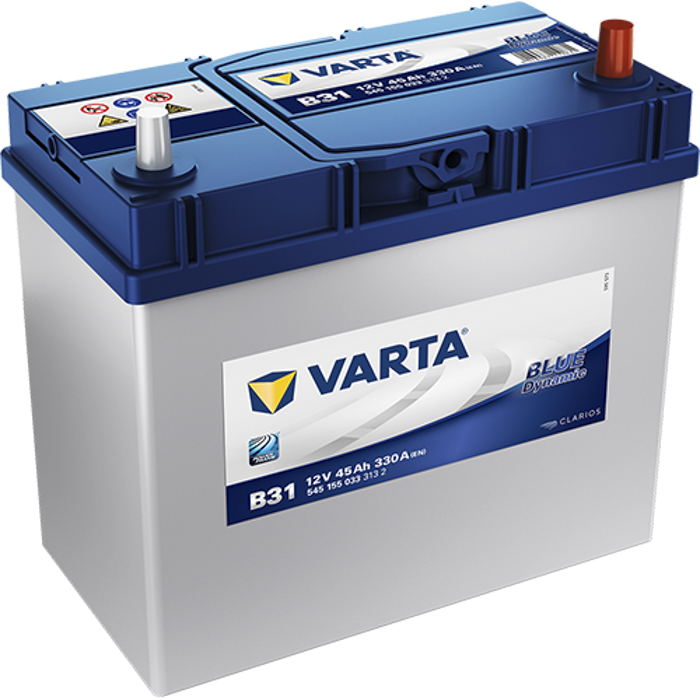 [VRTB31] BATERÍA VARTA BLUE DYNAMIC 45Ah 330 238x129x227 (POSITIVO IZQUIERDA)