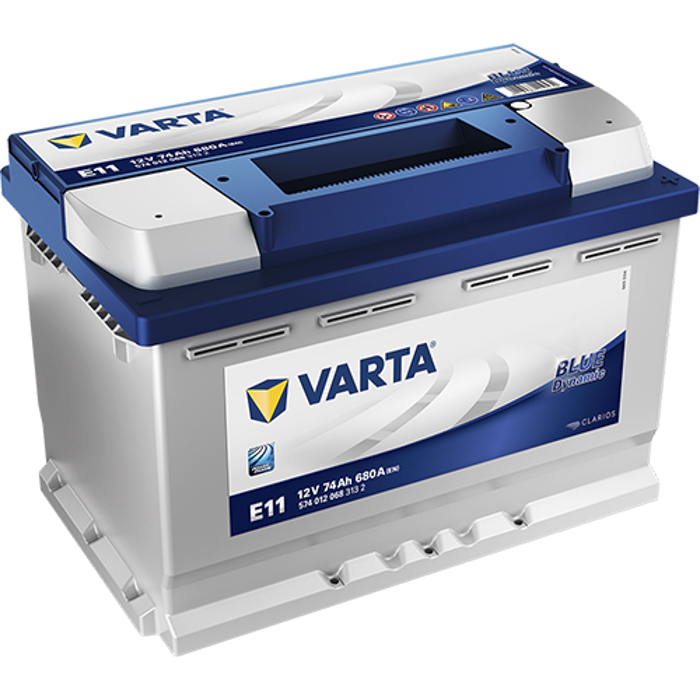 [VRTE11] BATERÍA VARTA BLUE DYNAMIC 74Ah 680 278x175x190 (POSITIVO DERECHA)