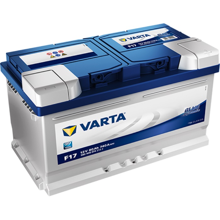 [VRTF17] BATERÍA VARTA BLUE DYNAMIC 80Ah 740 315x175x175