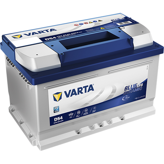 [VRTD54] BATERÍA VARTA BLUE DYNAMIC EFB 65Ah 650 278x175x175