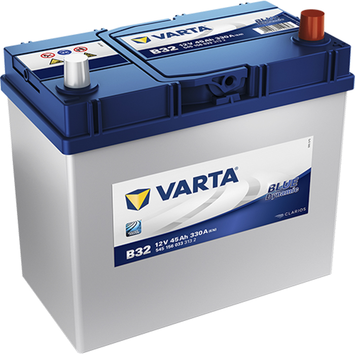 [VRTB32] BATERÍA VARTA BLUE-DYNAMIC 45Ah 330En 238x129x227