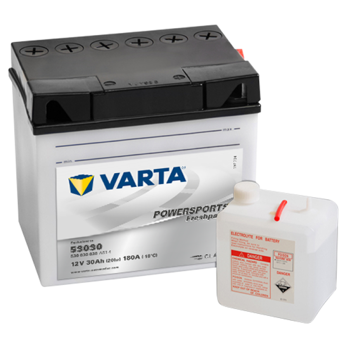 [VRT53030] BATERÍA VARTA POWERSPORTS FP 30Ah 300 186x130x171
