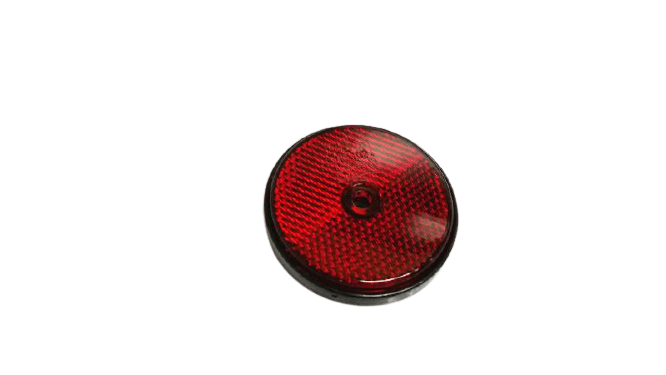 [RIN746R.50] CATADIOPTRICO ROJO CON AGUJERO CENTRAL Ø 55 mm