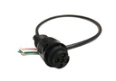 CONECTOR 5 POLOS CON INSTALACIÓN PARA PILOTOS TRASEROS