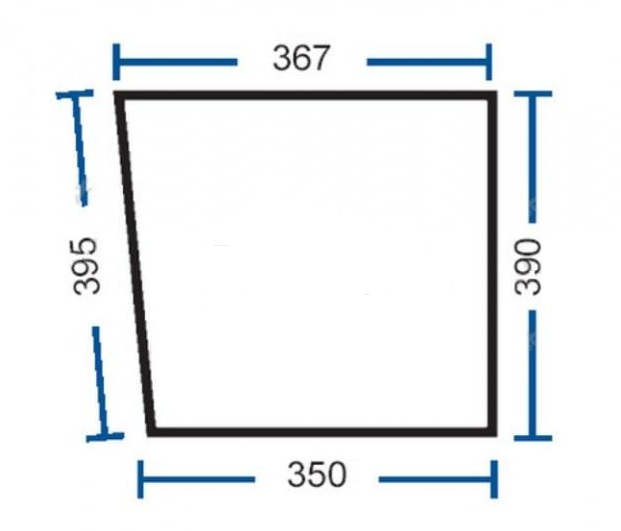 [GDC4408696] CRISTAL DELANTERO INFERIOR DERECHO TINTADO/ABOMBADO Adapt. a VALTRA