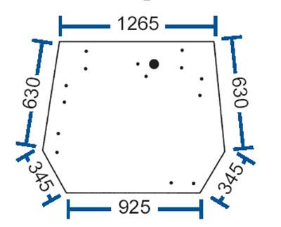 [GDC4407040] CRISTAL TRASERO ABOMBADO - TINTADO Adapt. a VALTRA S. 6000/8000