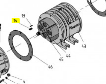 [HRT01KD050014] Chaveta depresor Hertell KD-3000 y KD-5000 (N.14)
