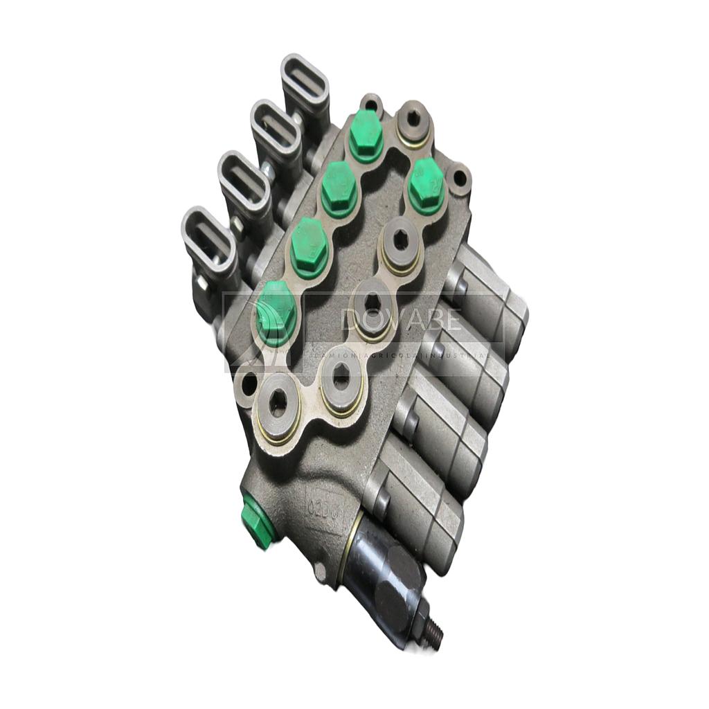 [ROQ102N1PA12SSSD] Distribuidor Monobloque 4 Palancas 3/8 G Paso libre Roquet 102N1PA12SSSD