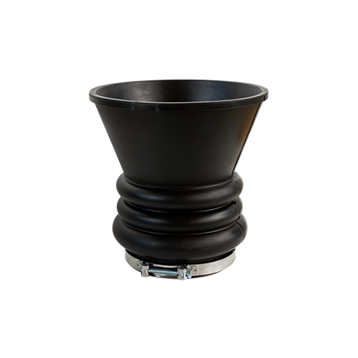 [RUB050195000072] EMBUDO GOMA CON ABRAZADERA INOX. 220mm RIV 195 SMART