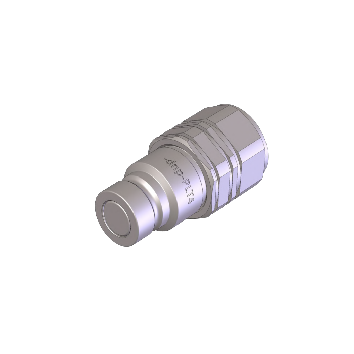 [HIDPLT42013113] ENCHUFE PLT4 CARA PLANA MART.M 1/2DN 20