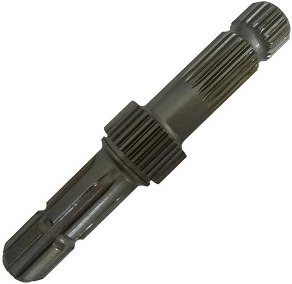 [MORL-173282-R] ESPIGO EJE TOMA DE FUERZA 1'' 3/8 - Z=6/21 - L 235 MM  "REFORZADO" (negro), ADAPT. A JOHN DEERE Serie 6000