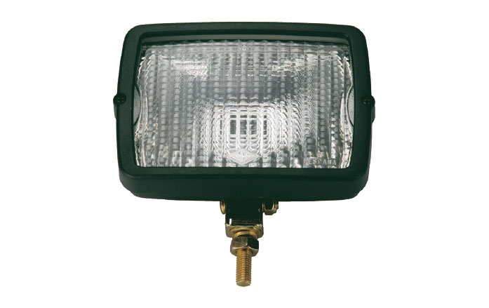 [RIN913.00] FARO DE TRABAJO RECTANGULAR 12V 55W H3 24V 70W H3 (SIN LAMPARA)