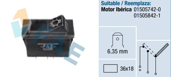 [FAE62570] Interruptor luces FAE 62570