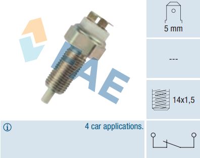 [FAE24030] Interruptor luz de stop mecánico FAE 24030