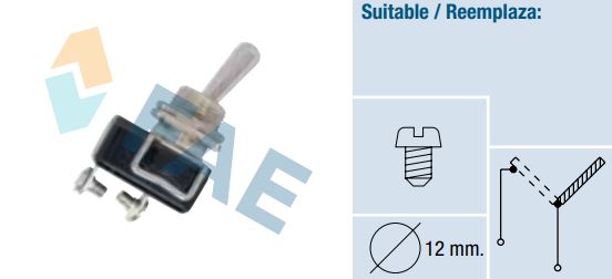 [FAE65260] Interruptor universal ON-OFF FAE 65260
