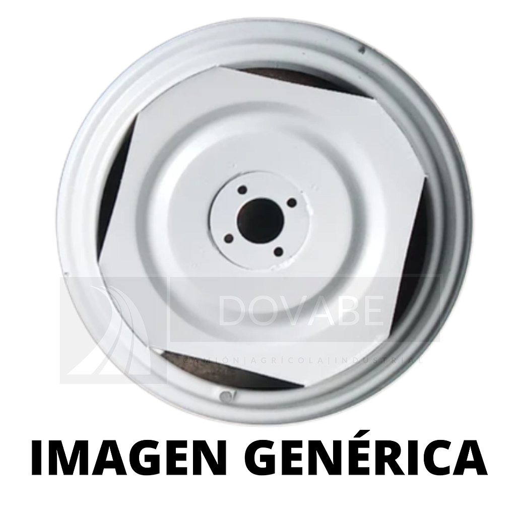 LLANTA DERECHA 19" SEGADORA BCS SIN BOLA (aftermarket)