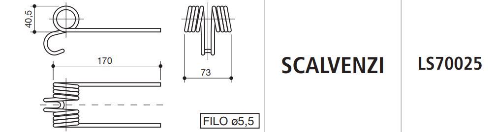 [SPILS70025] MUELLE AUTOCARGADOR SCALVENZI LS70025