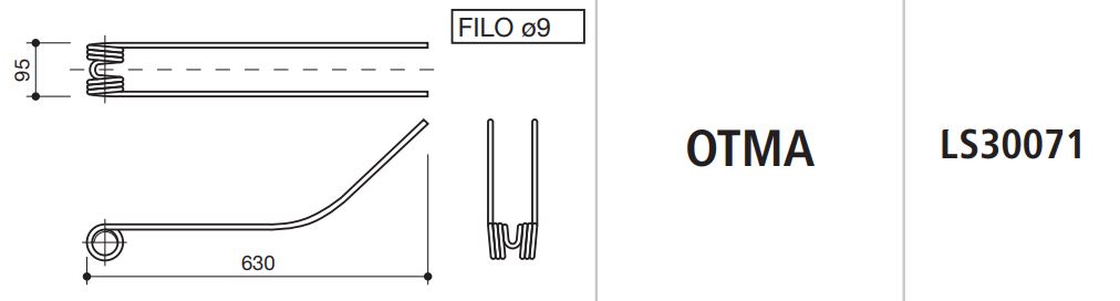 [SPILS30071] MUELLE RASTRILLO OTMA LS30071