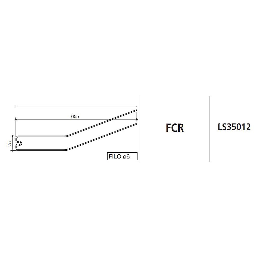 [SPILS35012] MUELLE RASTRILLO PARAFIENO FCR LS35012
