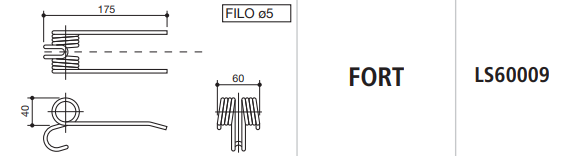 [SPILS60009] MUELLES ROTOEMPACADORA FORT LS60009
