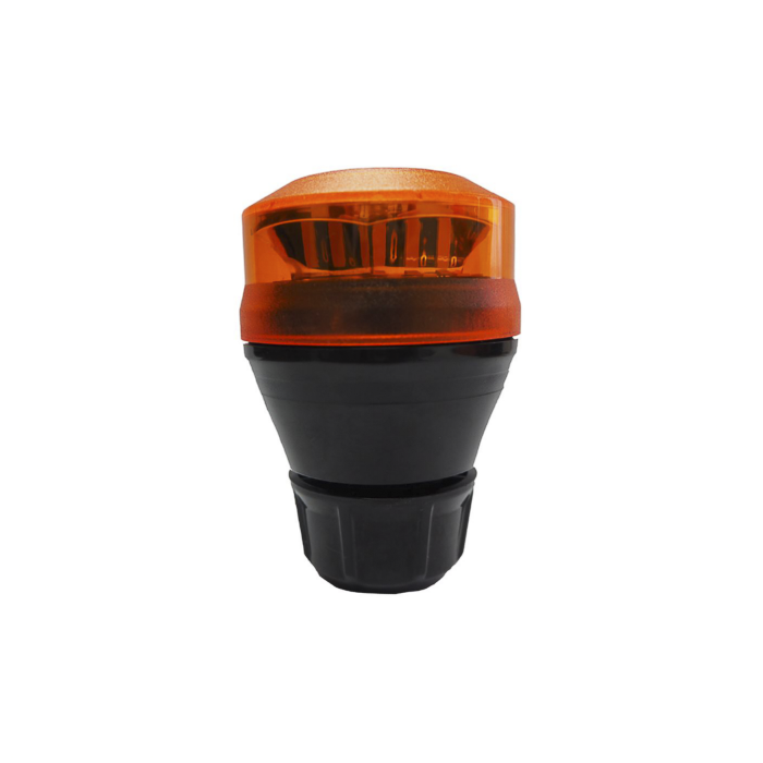 [RINRV0246.00] NANOROTATIVO LED AMBAR 12-24V CON BASE PARA TUBO RINDER RV0246.00