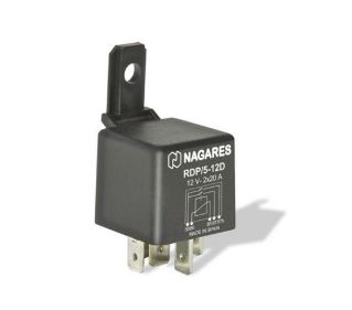 [MAHMR9] RELE POLIVALENTE. 2X20 A. 12 V. DOBLE SALIDA MAHLE MR9