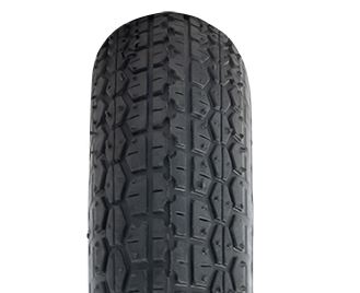 [RAGRC008-35004CR307RJ] RUEDA COMPLETA 3.50-8 4PR CASQUILLO 25mm CR307 (LLANTA DE CHAPA)