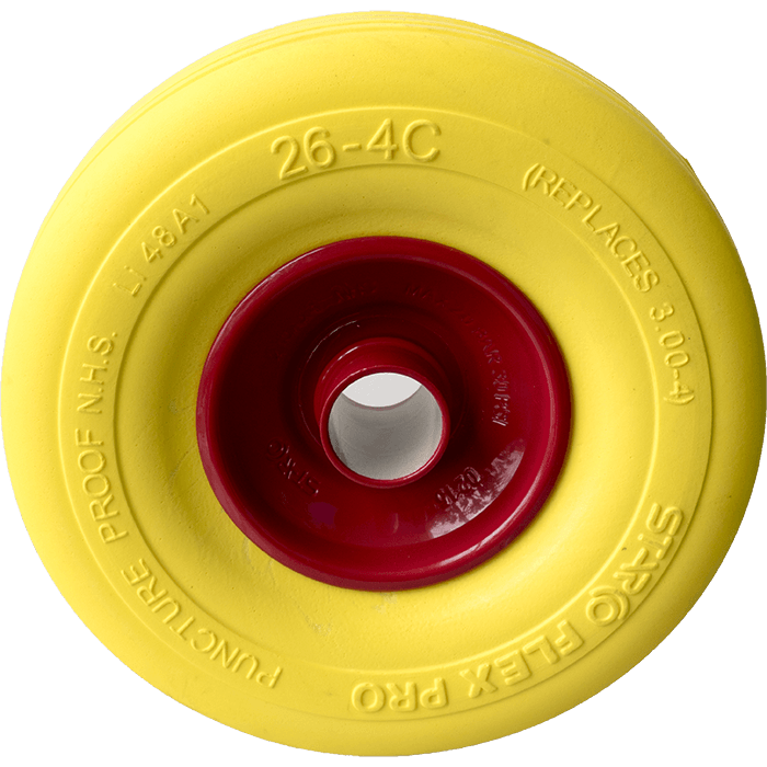 [STC373461] Starco rueda completa con llanta de aluminio 3.00-4 (26-4C) Flex Pro ST31