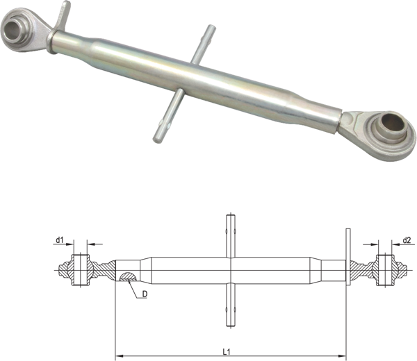 [KEXKTL600DPG] TERCER PUNTO 715-955 mm CAT. 1-2