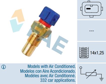 [FAE32290] Termo-Resistencia FAE 32290