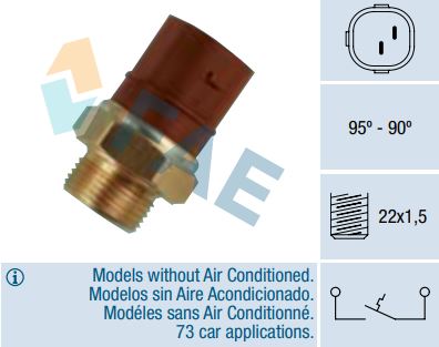 [FAE36270] Termocontacto ventilador FAE 36270