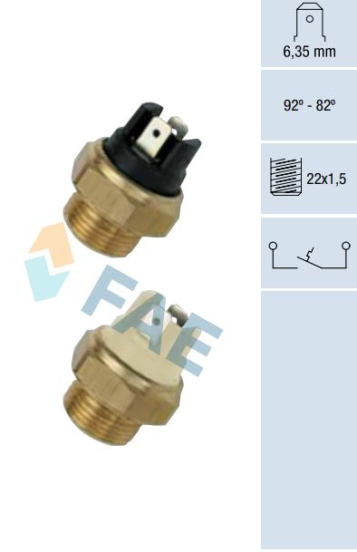 [FAE37320] Termocontacto ventilador FAE 37320 - 37020